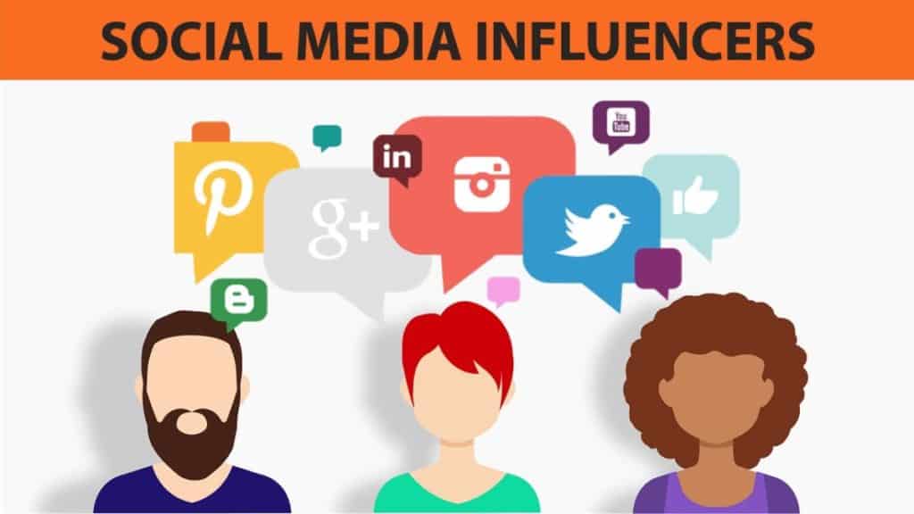 Social media influencers