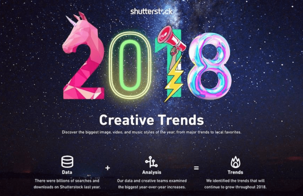 2018 creative trends
